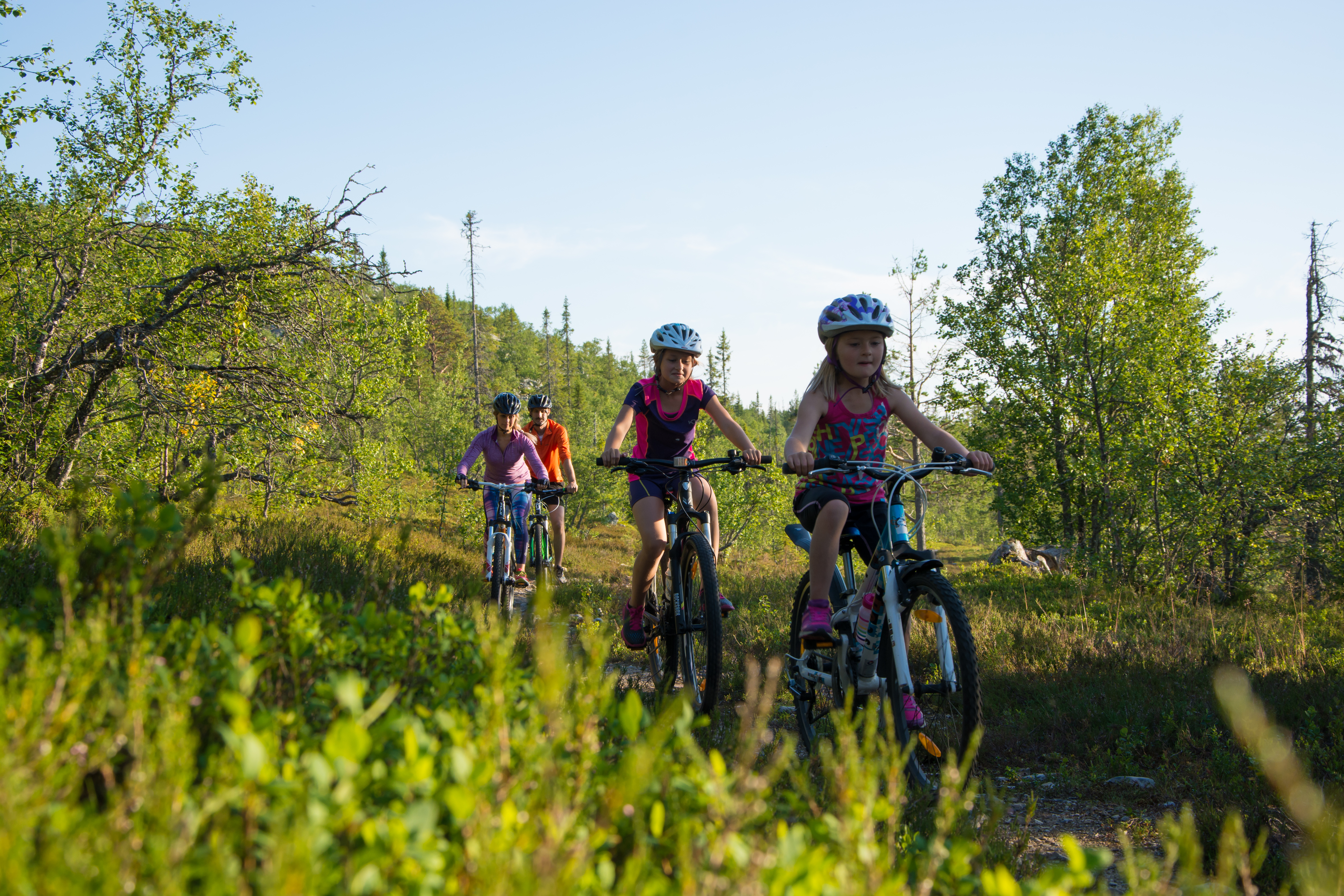 Cykling i Vemdalen – stigar, grus och cykelarenor